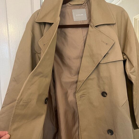 Everlane Trench Coat- Size S (NWOT) - Picture 6 of 7